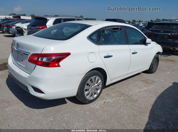 3N1AB7AP4JY293365 2018 NISSAN SENTRA White Задня права чверть