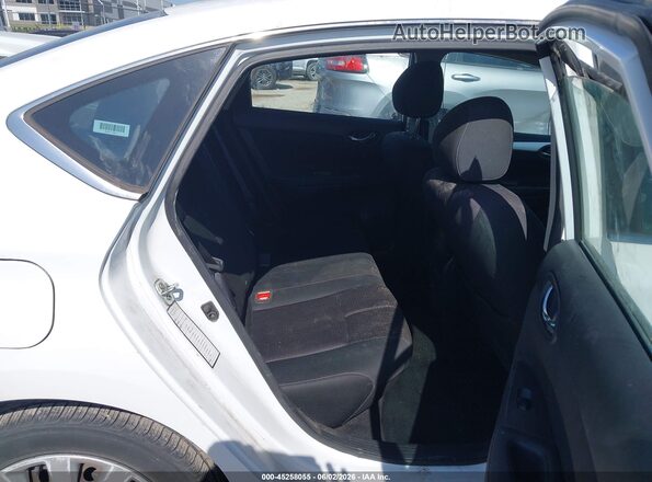 3N1AB7AP4JY293365 2018 NISSAN SENTRA White Вид наклейки з VIN-кодом