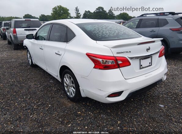 3N1AB7AP4JY297366 2018 NISSAN SENTRA White Tył lewy