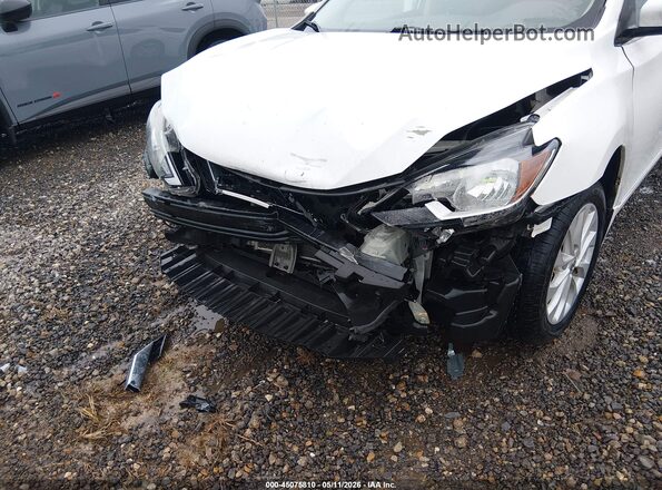 3N1AB7AP4JY297366 2018 NISSAN SENTRA White Widok z przodu