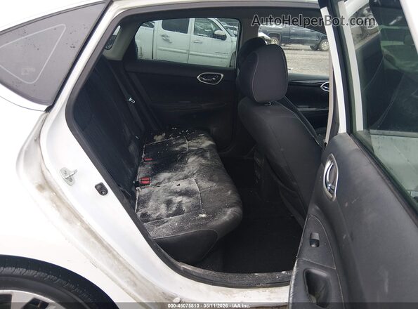 3N1AB7AP4JY297366 2018 NISSAN SENTRA White Widok naklejki z numerem VIN