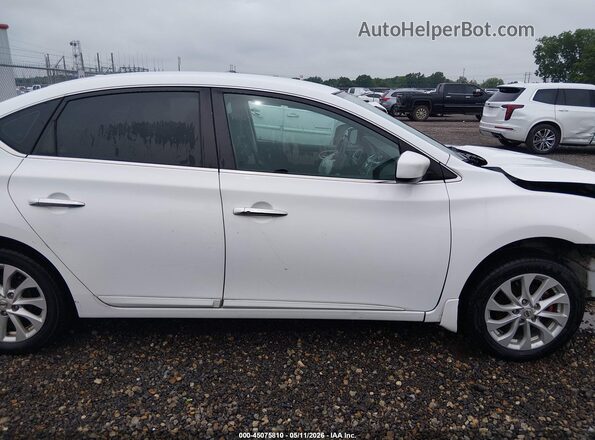 3N1AB7AP4JY297366 2018 NISSAN SENTRA White Widok wnętrza 360 stopni