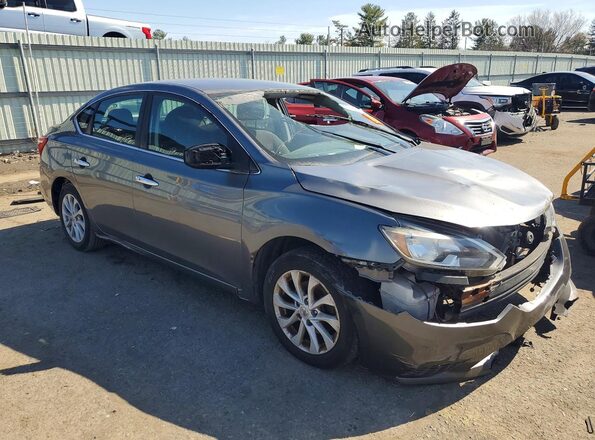 3N1AB7AP4KL624864 2019 NISSAN SENTRA Серый 
