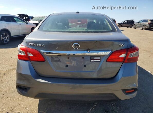 3N1AB7AP4KL624864 2019 NISSAN SENTRA Серый 