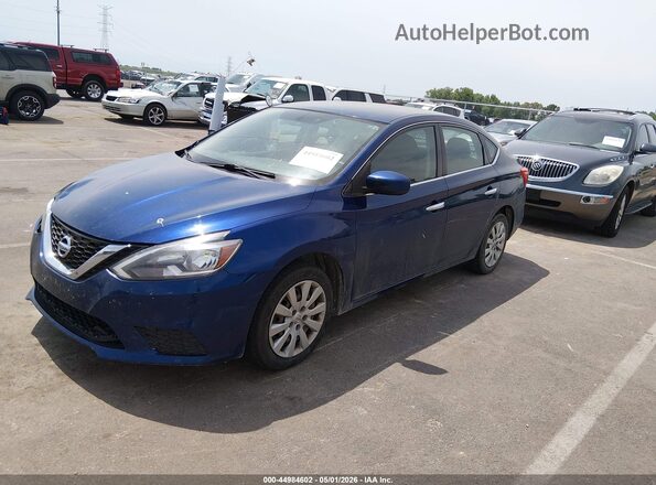 3N1AB7AP4KY229280 2019 NISSAN SENTRA Синий 
