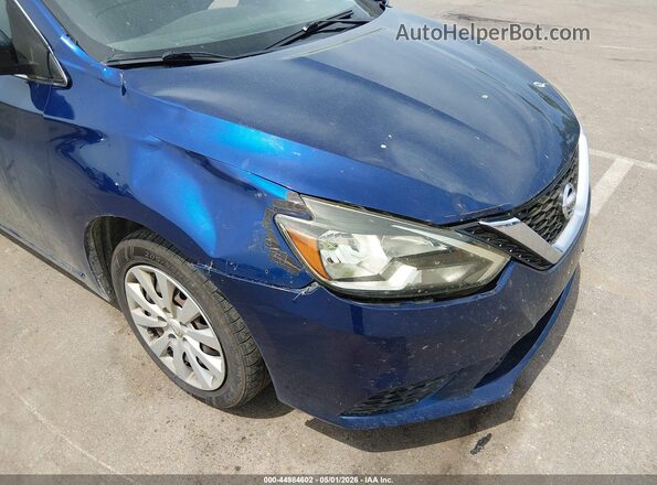 3N1AB7AP4KY229280 2019 NISSAN SENTRA Синий 