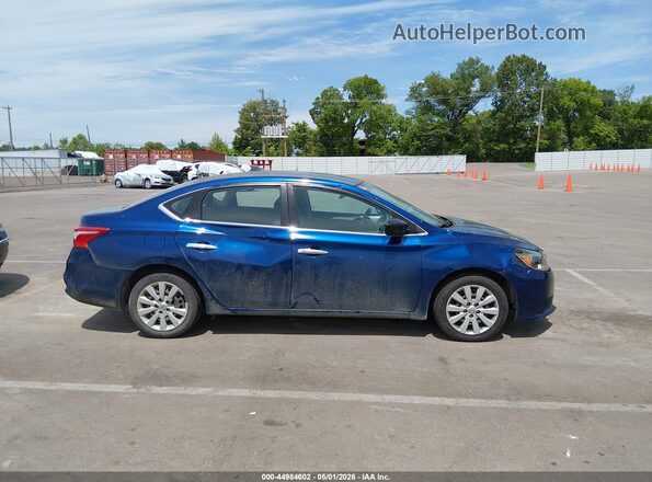 3N1AB7AP4KY229280 2019 NISSAN SENTRA Синий 