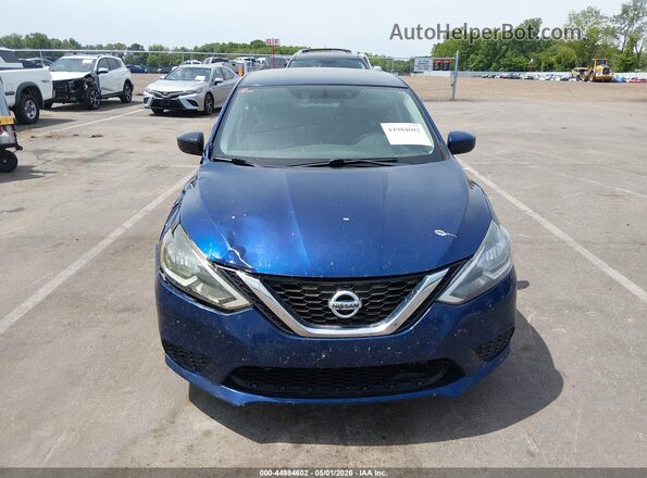 3N1AB7AP4KY229280 2019 NISSAN SENTRA Синий 