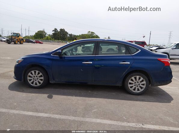3N1AB7AP4KY229280 2019 NISSAN SENTRA Синий 