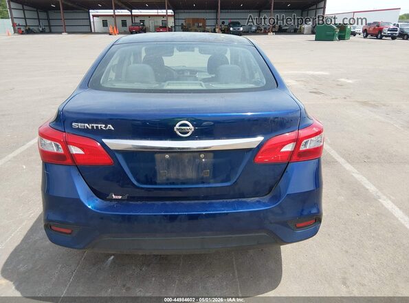 3N1AB7AP4KY229280 2019 NISSAN SENTRA Синий 
