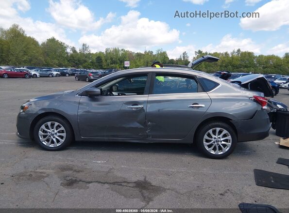 3N1AB7AP4KY240490 2019 NISSAN SENTRA Серый 