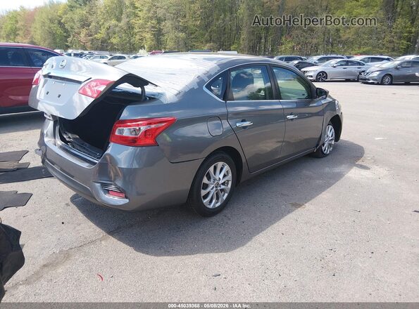 3N1AB7AP4KY240490 2019 NISSAN SENTRA Серый 