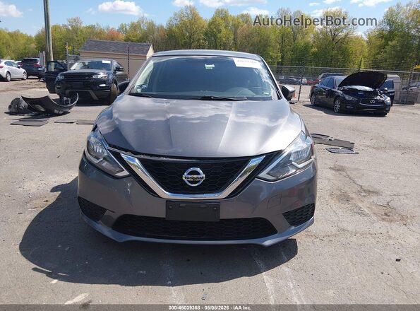 3N1AB7AP4KY240490 2019 NISSAN SENTRA Серый 