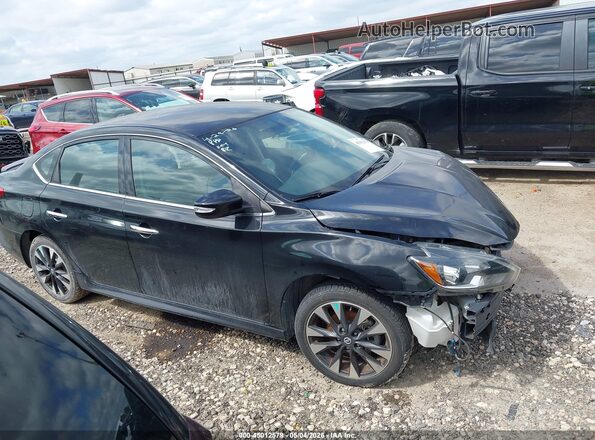 3N1AB7AP4KY307668 2019 NISSAN SENTRA Black Vista interior de 360 grados