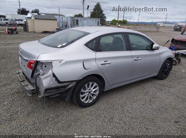 3N1AB7AP4KY315480 2019 NISSAN SENTRA Silver Հետևի աջ