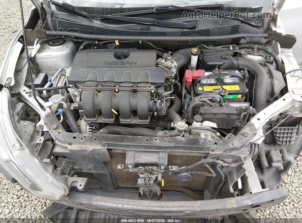 3N1AB7AP4KY315480 2019 NISSAN SENTRA Silver Հետևի տեսք
