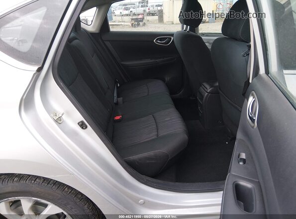 3N1AB7AP4KY315480 2019 NISSAN SENTRA Silver VIN կոդի պիտակի տեսք