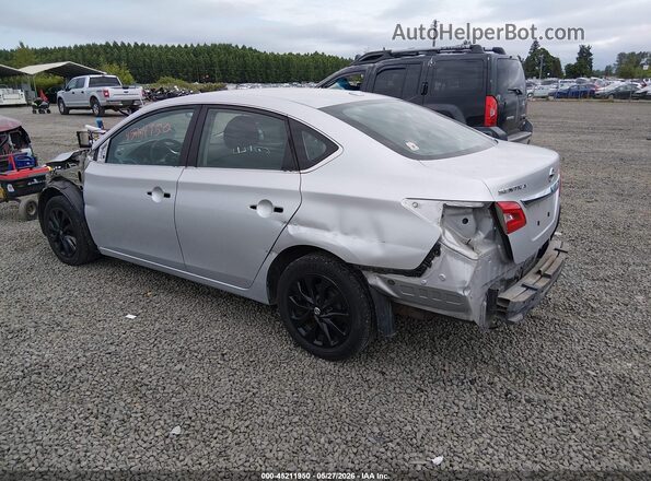 3N1AB7AP4KY315480 2019 NISSAN SENTRA Silver Հետևի ձախ