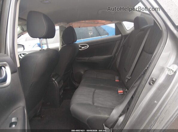 3N1AB7AP4KY372312 2019 NISSAN SENTRA Gray VIN կոդի պիտակի տեսք