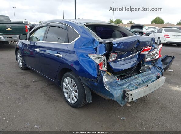 3N1AB7AP4KY402540 2019 NISSAN SENTRA Blue 