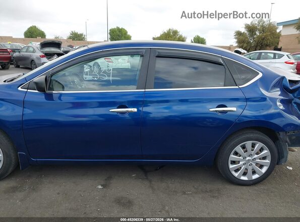 3N1AB7AP4KY402540 2019 NISSAN SENTRA Blue 