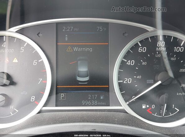 3N1AB7AP4KY410220 2019 NISSAN SENTRA Gray Vista de los asientos traseros