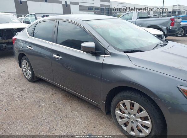 3N1AB7AP4KY410220 2019 NISSAN SENTRA Gray Vista interior trasera