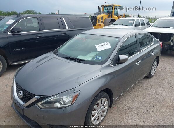 3N1AB7AP4KY410220 2019 NISSAN SENTRA Gray Vista frontal