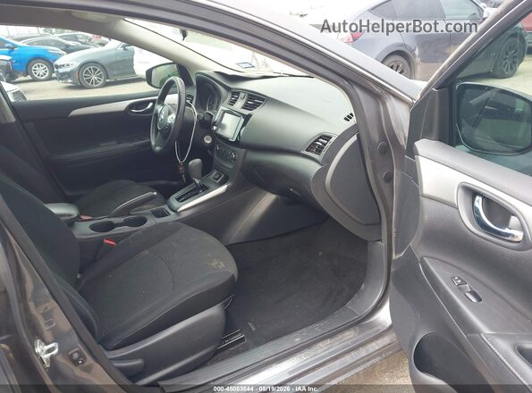 3N1AB7AP4KY410220 2019 NISSAN SENTRA Gray Vista interior delantera