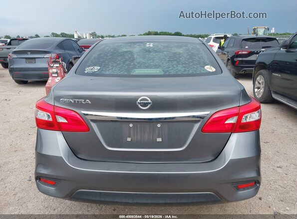 3N1AB7AP4KY410220 2019 NISSAN SENTRA Gray 