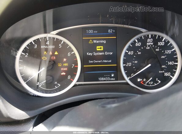 3N1AB7AP4KY432721 2019 NISSAN SENTRA Gray უკანა სავარძლების ხედი