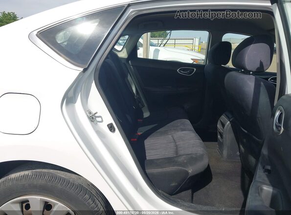 3N1AB7AP5GL644984 2016 NISSAN SENTRA White Вид наклейки з VIN-кодом