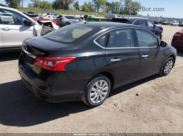 3N1AB7AP5GL650736 2016 NISSAN SENTRA Black Задня права чверть