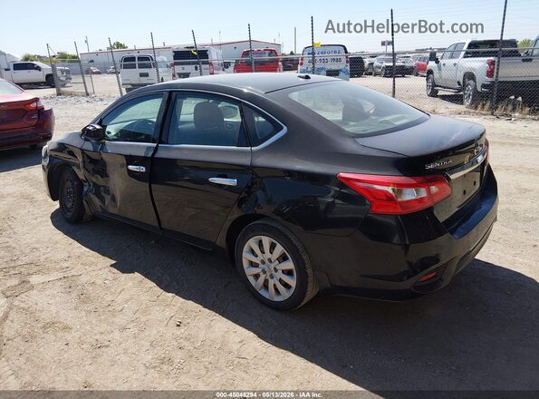 3N1AB7AP5GL650736 2016 NISSAN SENTRA Black Задня ліва чверть