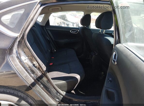 3N1AB7AP5GL650736 2016 NISSAN SENTRA Black Вид наклейки з VIN-кодом