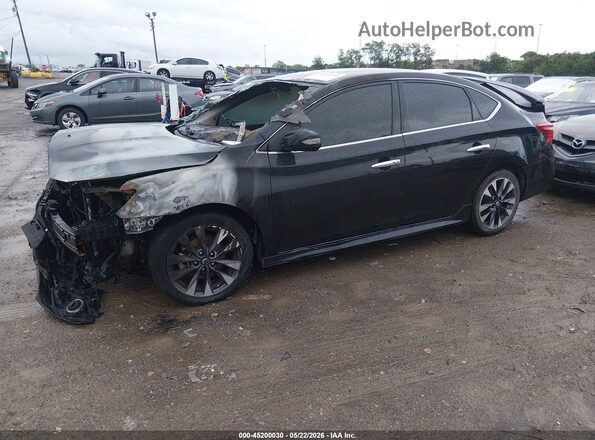 3N1AB7AP5GY270735 2016 NISSAN SENTRA Black Vista tres cuartos delantera izquierda