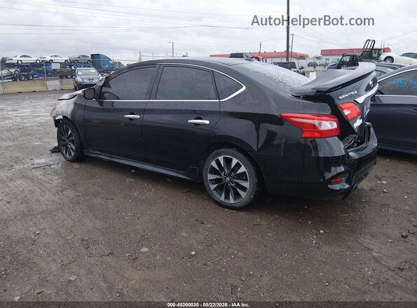 3N1AB7AP5GY270735 2016 NISSAN SENTRA Black Trasero izquierdo