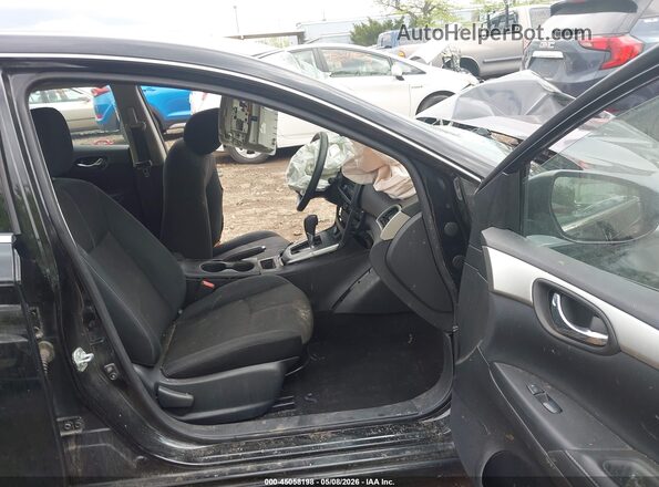 3N1AB7AP5GY334319 2016 NISSAN SENTRA Black წინა სალონის ხედი