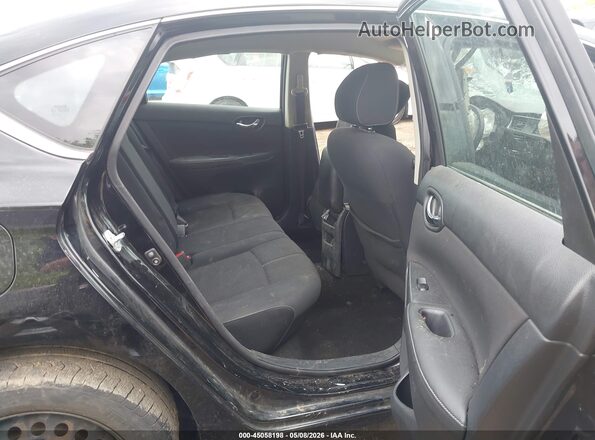 3N1AB7AP5GY334319 2016 NISSAN SENTRA Black VIN კოდის სტიკერის ხედი