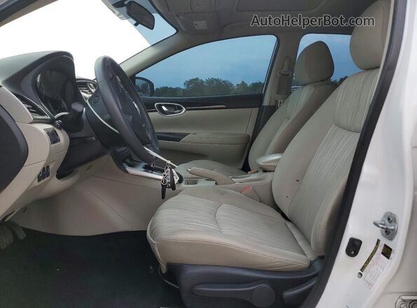 3N1AB7AP5HY273345 2017 NISSAN SENTRA White Front interior view