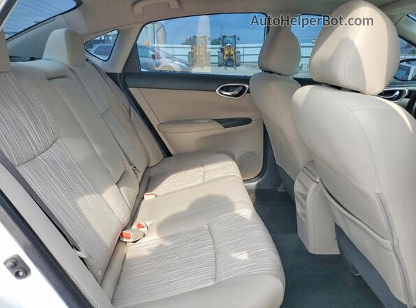 3N1AB7AP5HY273345 2017 NISSAN SENTRA White Rear seats view