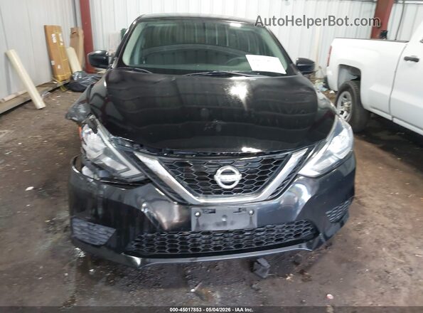 3N1AB7AP5HY292090 2017 NISSAN SENTRA Black Widok zestawu wskaźników