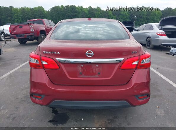 3N1AB7AP5HY311320 2017 NISSAN SENTRA Red 