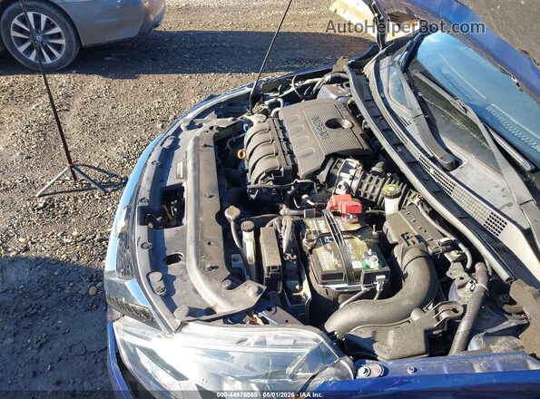3N1AB7AP5HY341269 2017 NISSAN SENTRA Blue უკანა ხედი