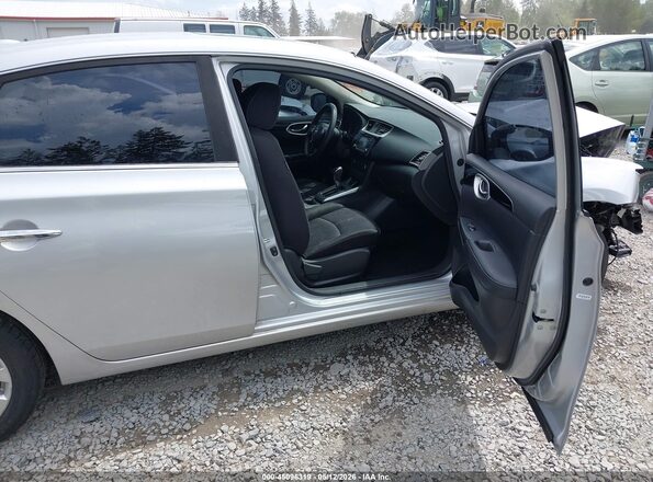 3N1AB7AP5HY345838 2017 NISSAN SENTRA Gray წინა სალონის ხედი