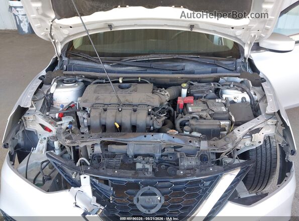 3N1AB7AP5HY357472 2017 NISSAN SENTRA Silver Rear view