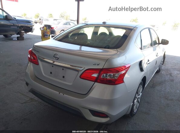 3N1AB7AP5HY357472 2017 NISSAN SENTRA Silver Rear right