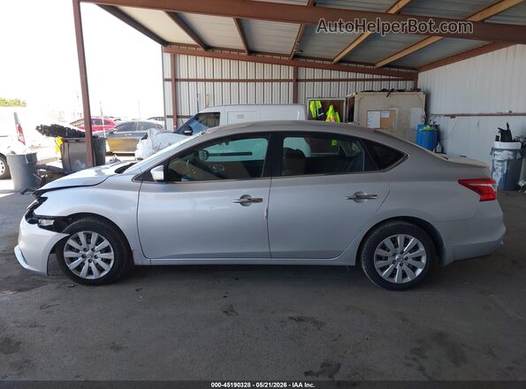3N1AB7AP5HY357472 2017 NISSAN SENTRA Silver 