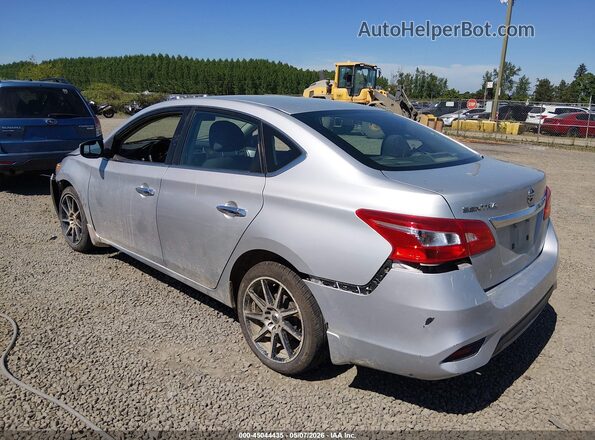 3N1AB7AP5HY372196 2017 NISSAN SENTRA Silver Հետևի ձախ