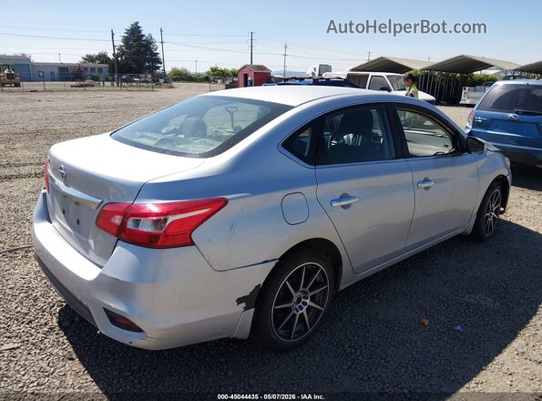 3N1AB7AP5HY372196 2017 NISSAN SENTRA Silver Հետևի աջ